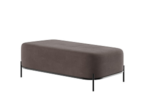 Диван двухместный без спинки ДЖАЙВ JVE-4 Микровельвет Velvet Lux 100 фото